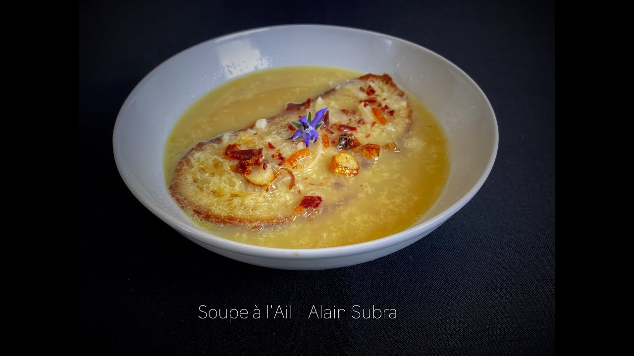 Soupe à l'ail