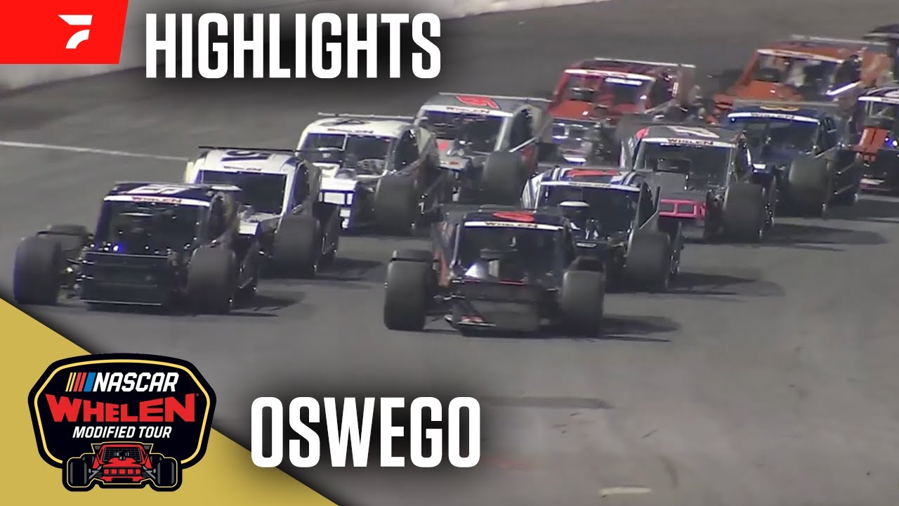 NASCAR Whelen Modified Tour at Oswego Speedway | Highlights 8/31/24