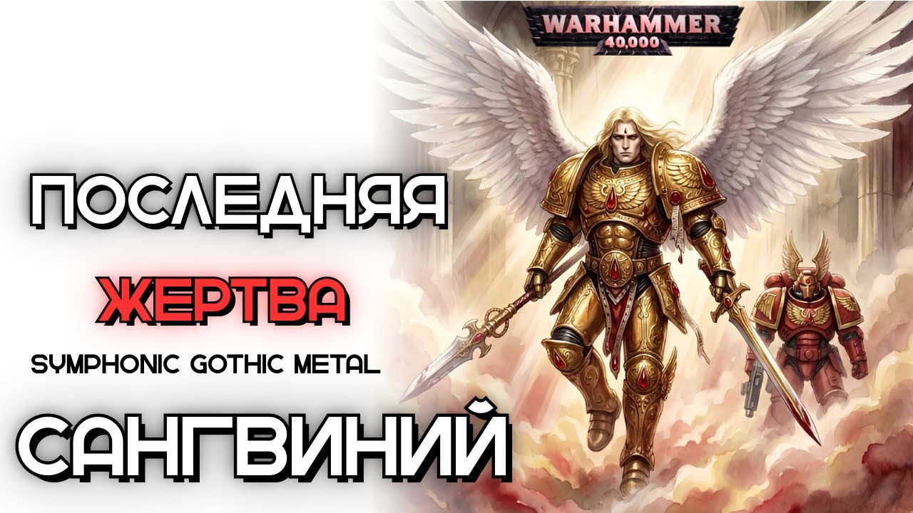 Сангвиний - Последняя Жертва | Symphonic Gothic Metal | Warhammer 40000