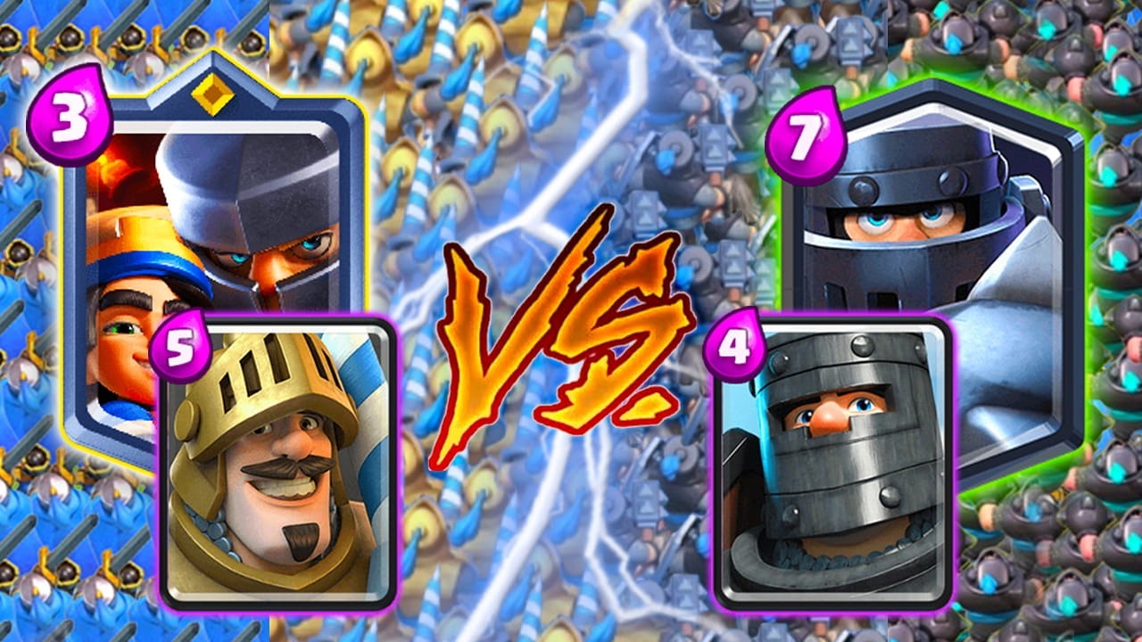 EL PRINCIPITO Y PRÍNCIPE vs MEGACABALLERO Y PRÍNCIPE OSCURO | RETO CLASH ROYALE
