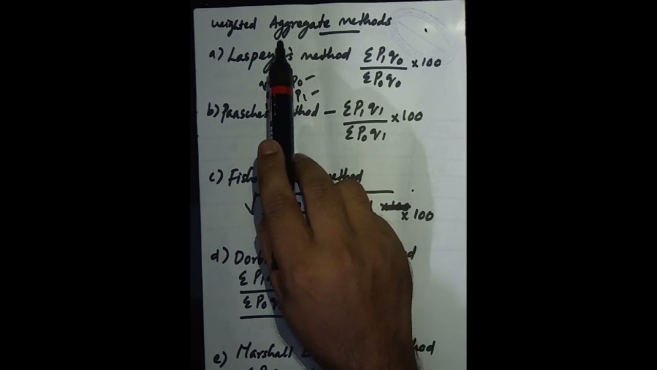 index numbers problems