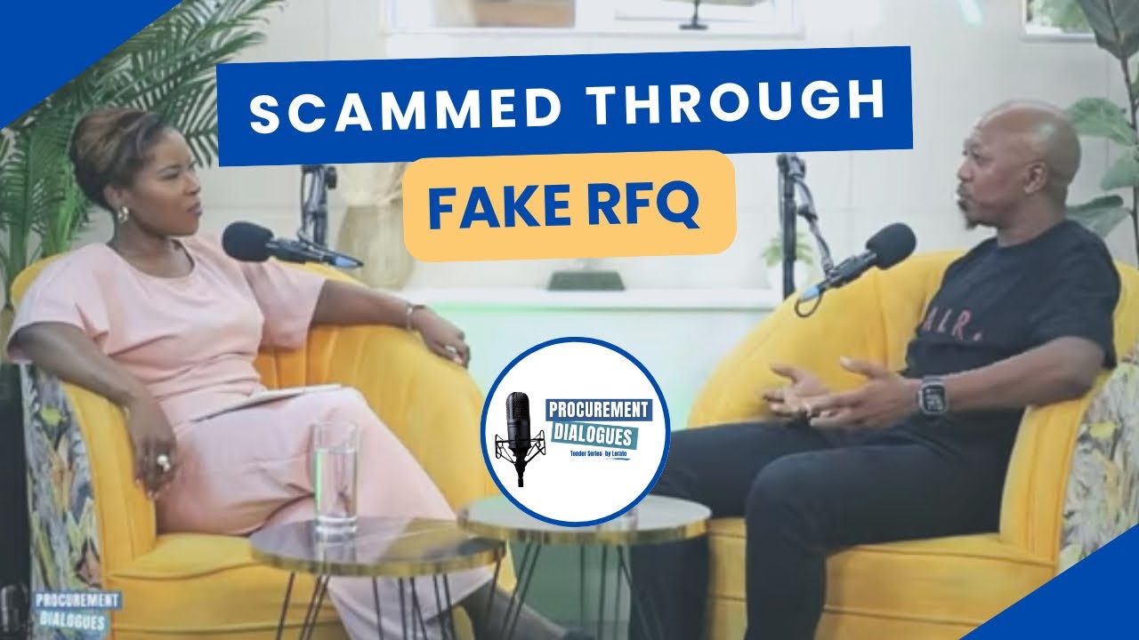 How I was scammed through Fake RFQs & lost money | Nkosana Ncaba