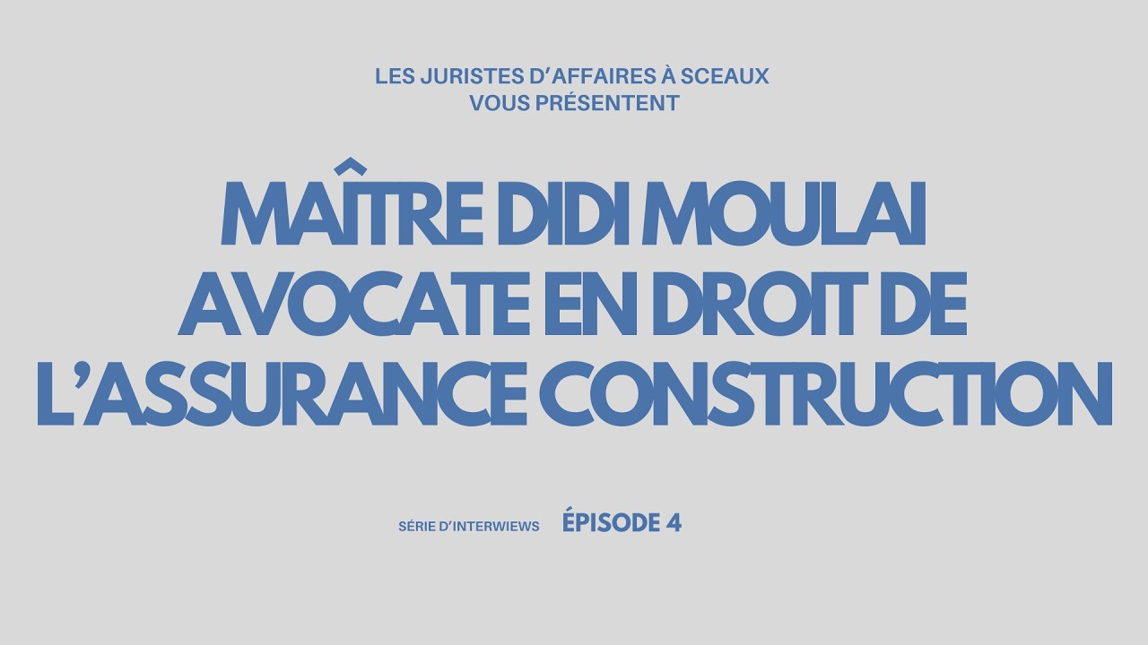 Interview N°4  Maître Didi Moulai