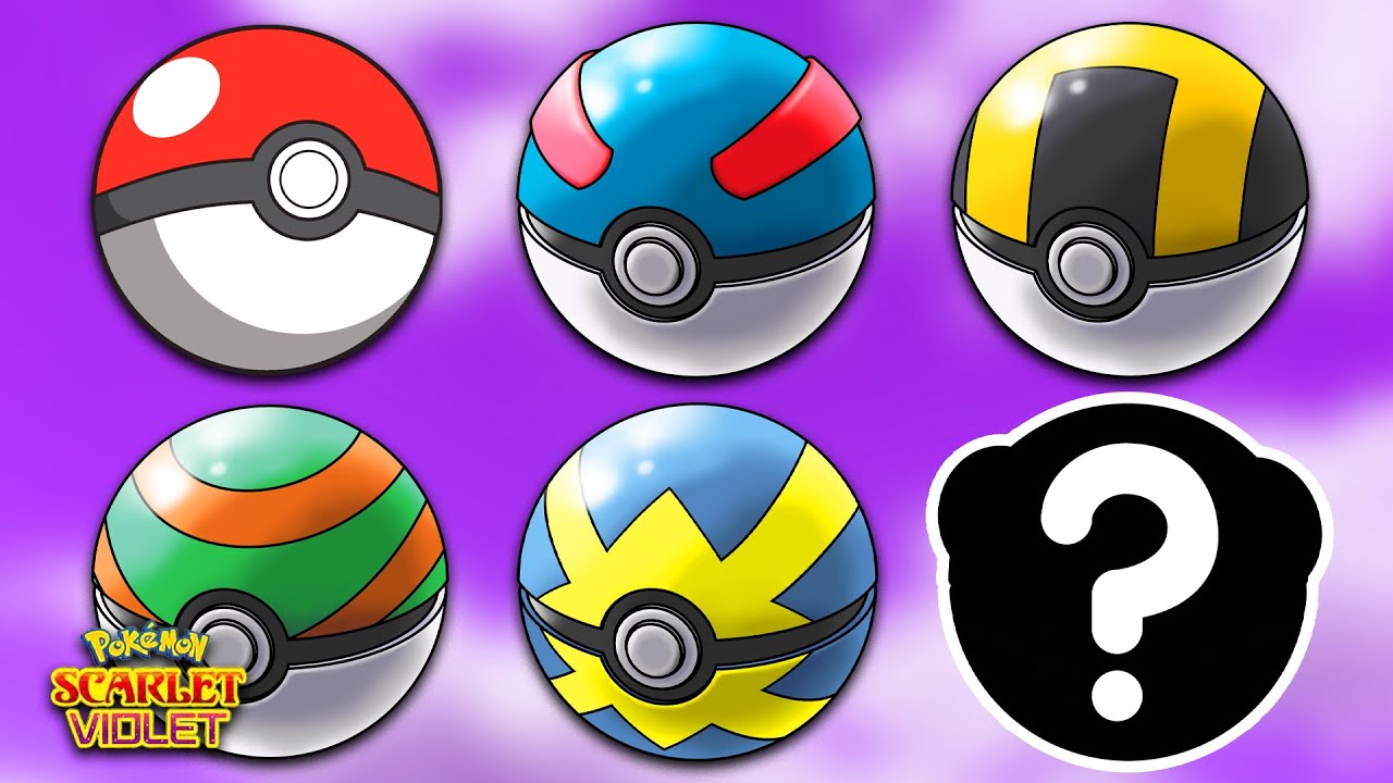 Руководство по ВСЕМ покеболам в Pokémon Scarlet & Violet