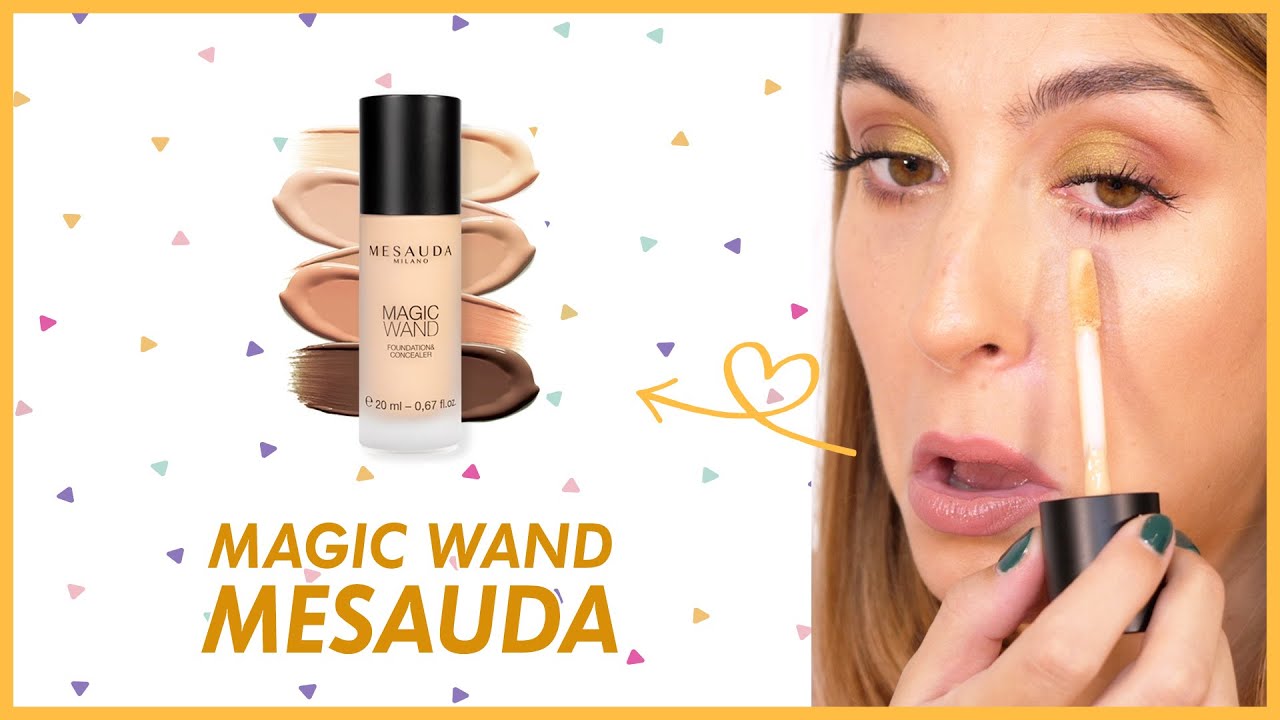 FONDOTINTA EFFETTO SECONDA PELLE?! Magic Wand Foundation & Concealer Mesauda | Test & Tell