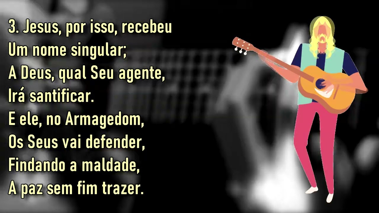 Salve o primogênito de Jeová! (Cântico 105, cancioneiro de 1985) - versão 𝘤𝘰𝘶𝘯𝘵𝘳𝘺.