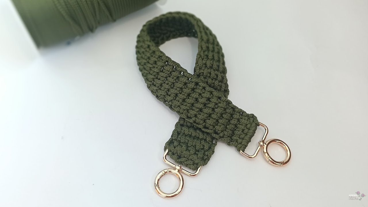 Alça de Bolsa de Crochê FÁCIL e DIFERENTE! Novo Modelo Incrível!