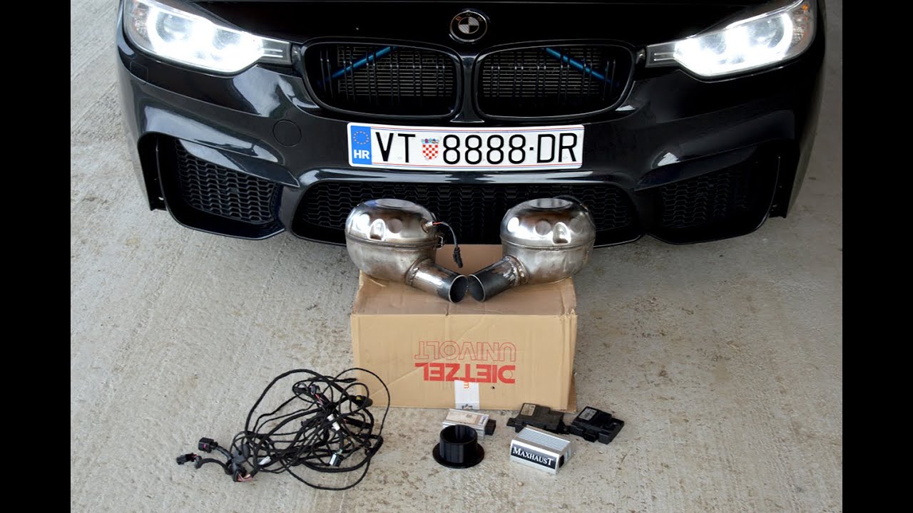 Installation Active Sound-System MAXHAUST /// BMW F30