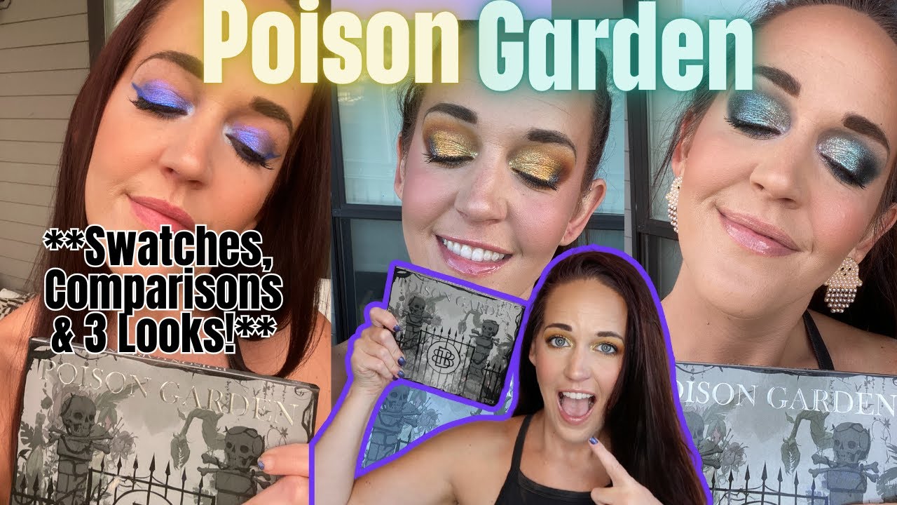 Everything You NEED TO KNOW about the new Poison Garden Palette from Bella Beaute Bar 🧟‍♀️ + 3 Looks