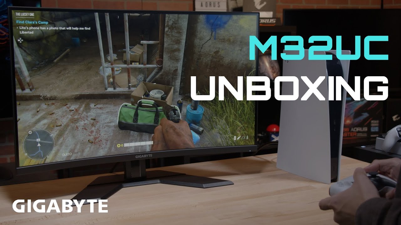 GIGABYTE M32UC Gaming Monitor | Official Unboxing