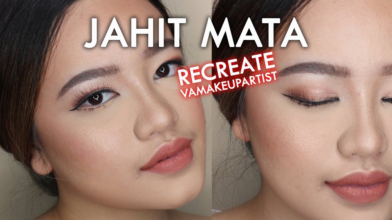 Jahit Mata | Recreate MUA : VaMakeupArtist BRIDE Makeup Monolid