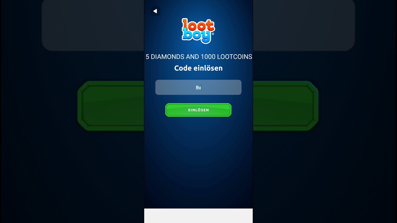 Lootboy Code (5 DIAMONDS AND 1000 LOOTCOINS)