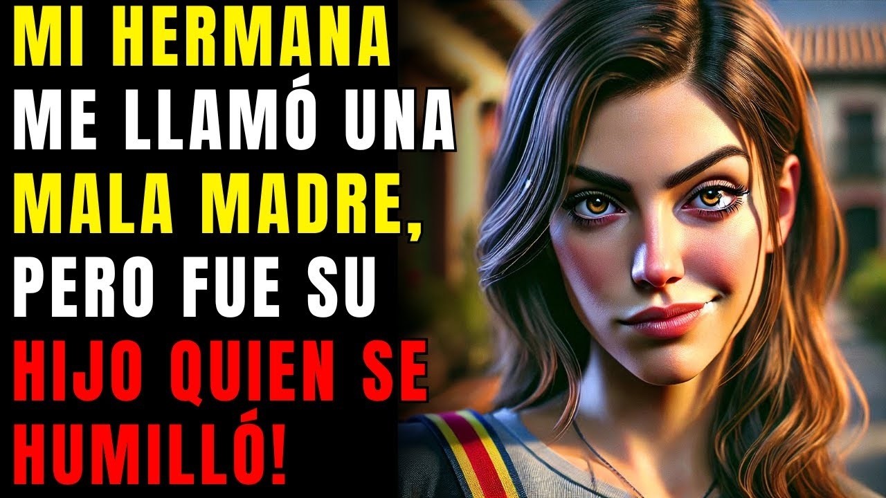 MI HERMANA ME LLAMÓ UNA MALA MADRE, PERO FUE SU HIJO QUIEN SE HUMILLÓ Y AHORA ELLA ESTÁ FURIOSA!