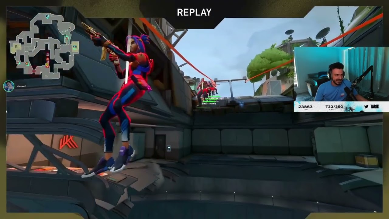 Optic Crashies ACE on rope lmao history is made - Tarik's reaction