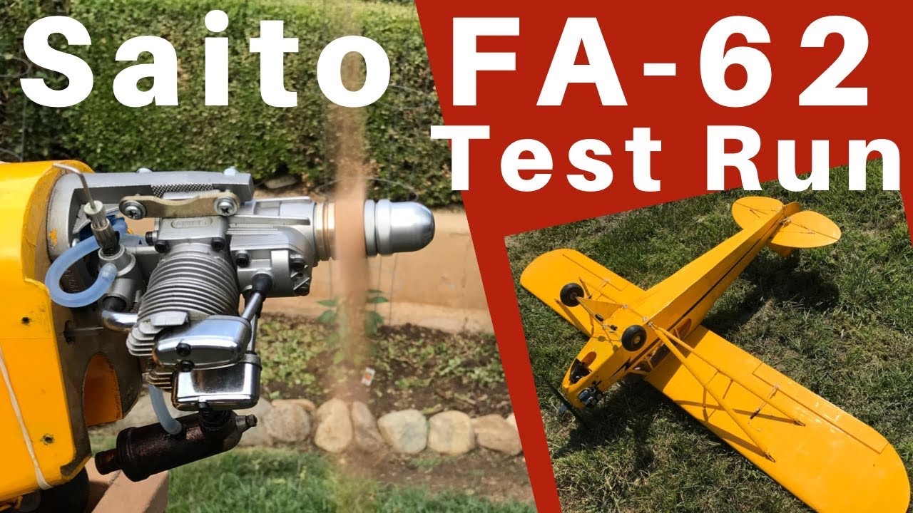 Устранение неисправностей двигателя Saito FA-62 RC Glow. Часть 5. Регулировка карбюратора, дроссе...