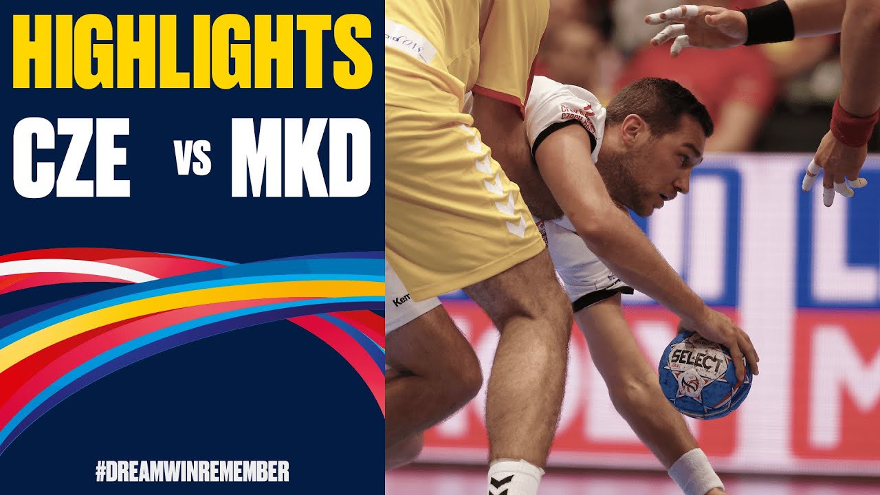 Czech Republic vs. North Macedonia Highlights | Day 4 | Men's EHF EURO 2020