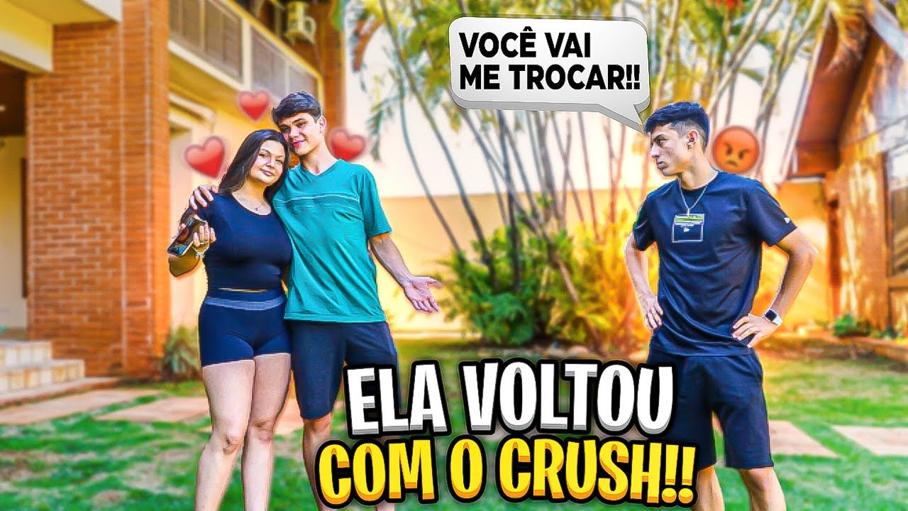 MINHA IRMÃ DISSE PRO CAUÃ QUE ESTÁ FICANDO COM O CRUSH DE INFÂNCIA!!