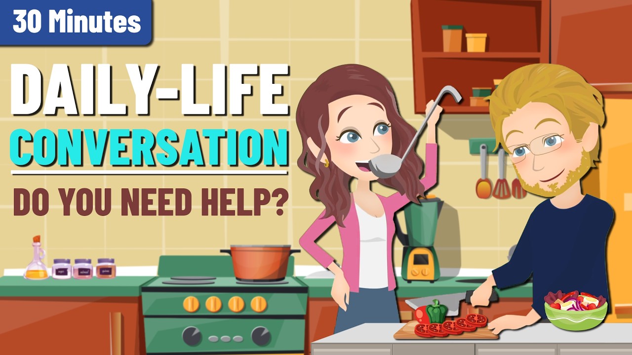 Everyday Conversation for Shadowing English Speaking Practice | English Story for Learning English