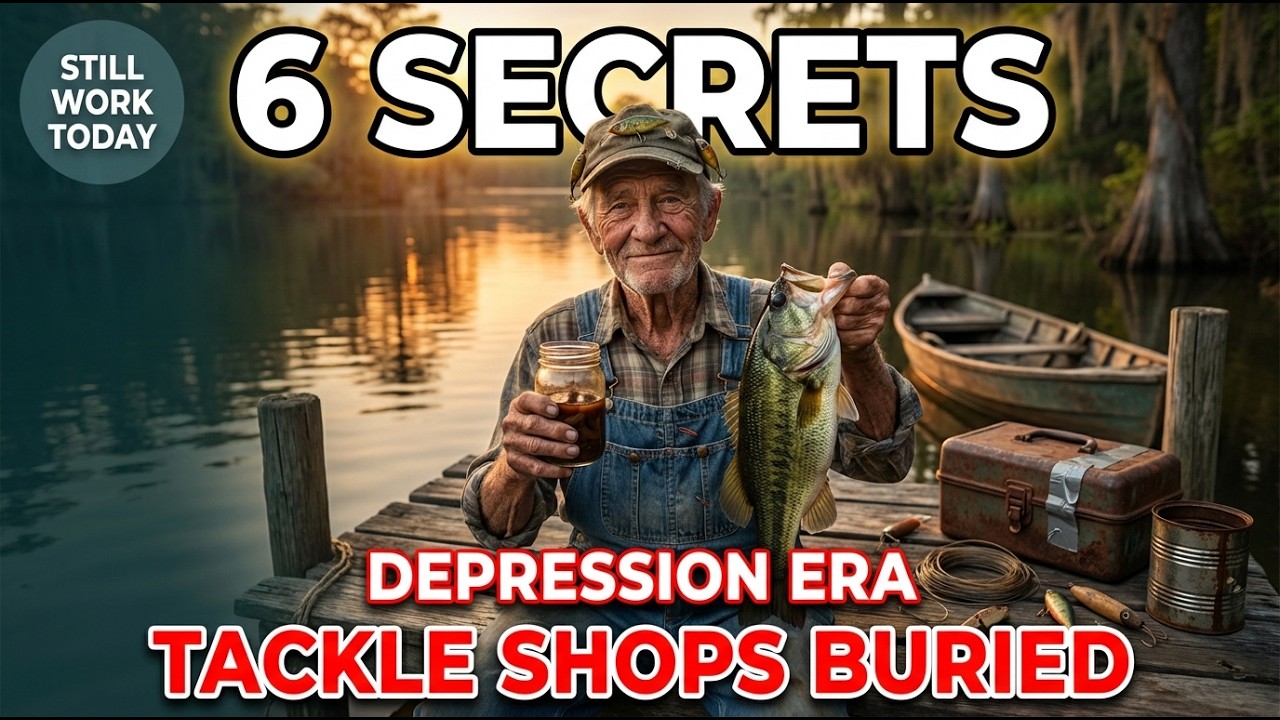 The Forbidden Depression-Era Fishing Manual6 Secrets That Still Outfish Modern Tackle