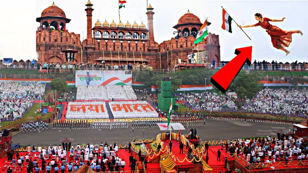 अचानक दिल्ली में 26 जनवरी 2026 को लाल किला में एक महिला साधु हवा में उडने लगा 😱 फिर जो चमत्कार हुआ