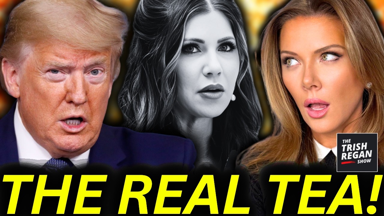 The REAL Reason Why President Trump Fired Kristi Noem—MSM Won’t Tell You This! 🫖