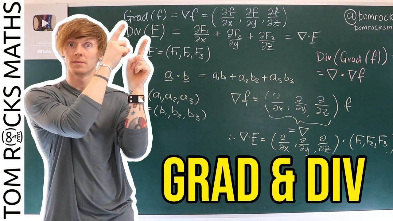 Оксфордский анализ: объяснение градиента (Grad) и дивергенции (Div)