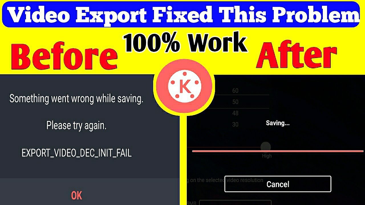 how to solve kinemaster export problem 2022 | new tricks