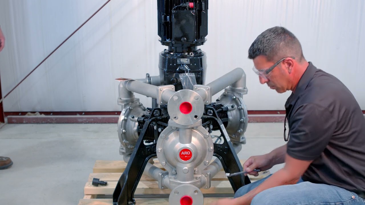 Unboxing & Mechanical Installation: EVO Series™ Electric Diaphragm Pump (1/4)