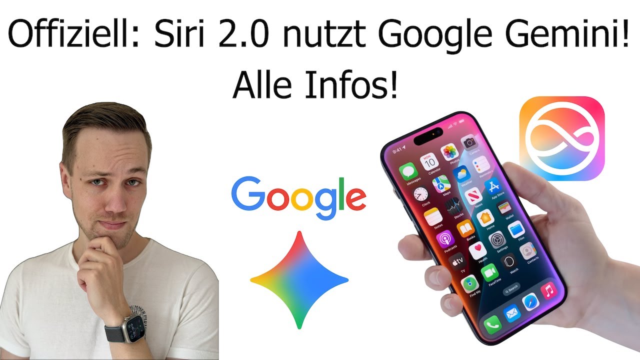 Siri 2.0 nutzt Google Gemini | Meine Gedanken zum neuen Apple-Google-Deal