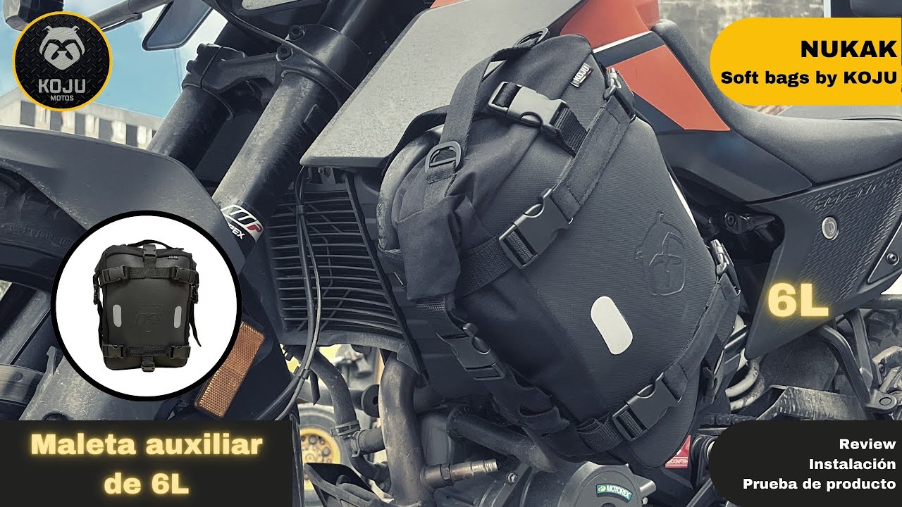 ⭐ Maletas auxiliares NUKAK de 6L by KOJU // SoftBags 😎