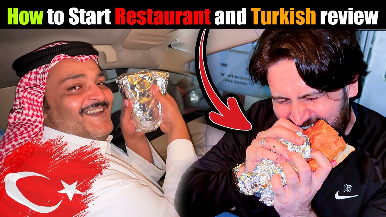 How to Start a Restaurant in Saudi Arabia? 🇸🇦 | Tasting Turkish Sandwich & Sweet with Chai 🍵