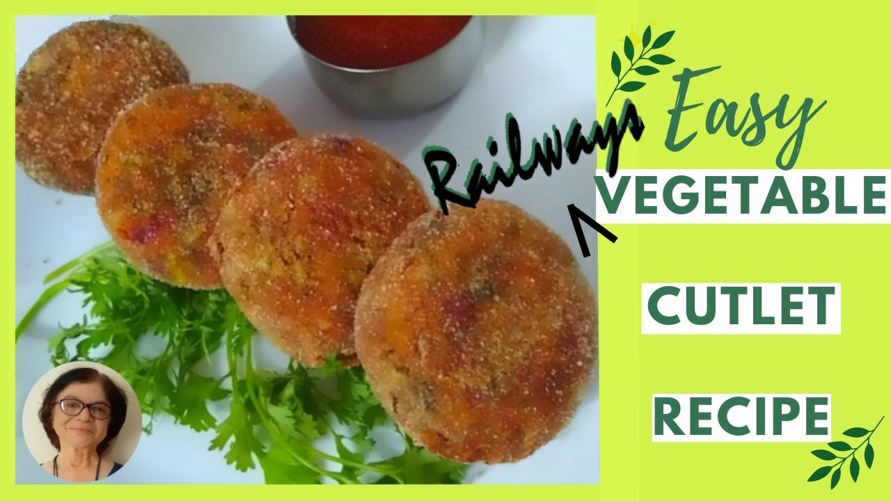 Easy Vegetable Cutlet Recipe / Railways Vegetable Cutlet New Recipe / Vegetable Cutlets Without Egg