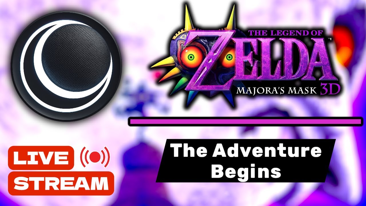 Majora’s Mask 3D — Collecting Every Mask | The Adventure Begins (LIVE STREAM)