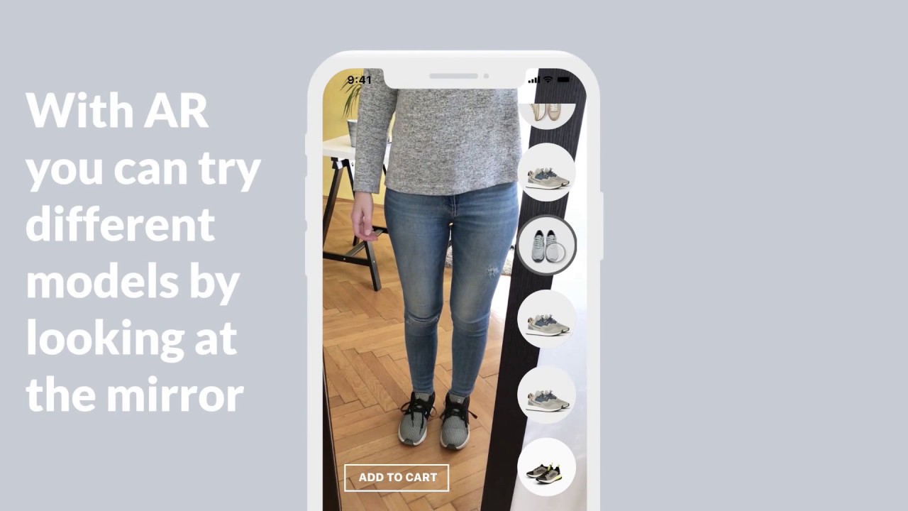 Zara e-commerce mobile app concept