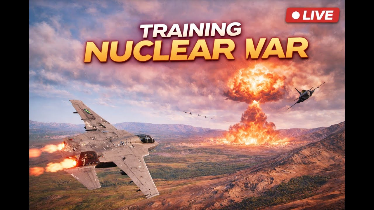 🔴 LIVE Tactical Warfare Simulator | Nuclear Escalation Training & Strategy Analysis