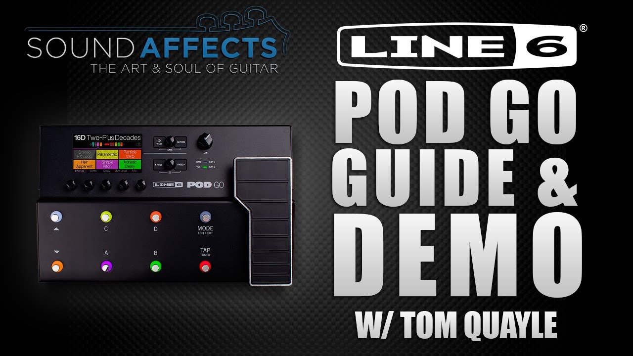 Line 6 POD GO Beginners Guide & Demo w/ Tom Quayle