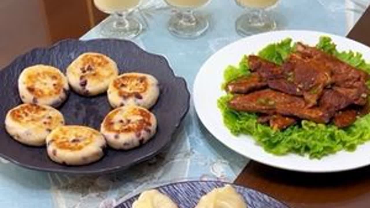 好脾胃是吃出来的，用山药和苹果做好吃的厚蛋烧，香甜软糯又拉丝，早餐不知道吃什么，可以试试这个做法！蔬菜虾仁蒸包也特别鲜#我的厨房日记 #早餐吃什么