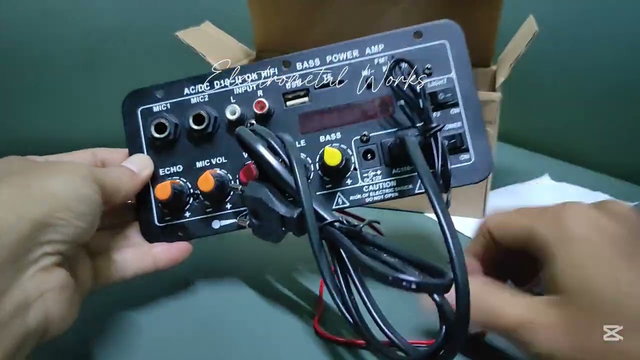 D10-II Bluetooth Amplifier HIFI Bass 