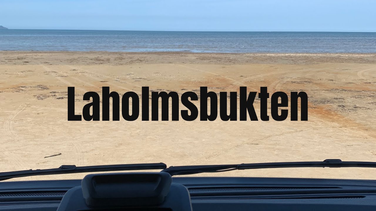 Laholmsbukten med husbilen