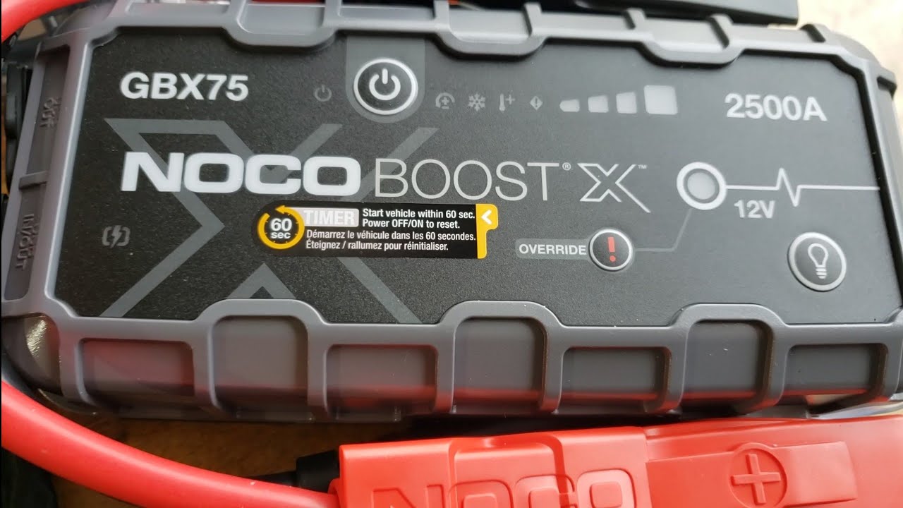 Пусковой бокс Noco Boost X GBX75 2500A. Давайте запустим его в работу.