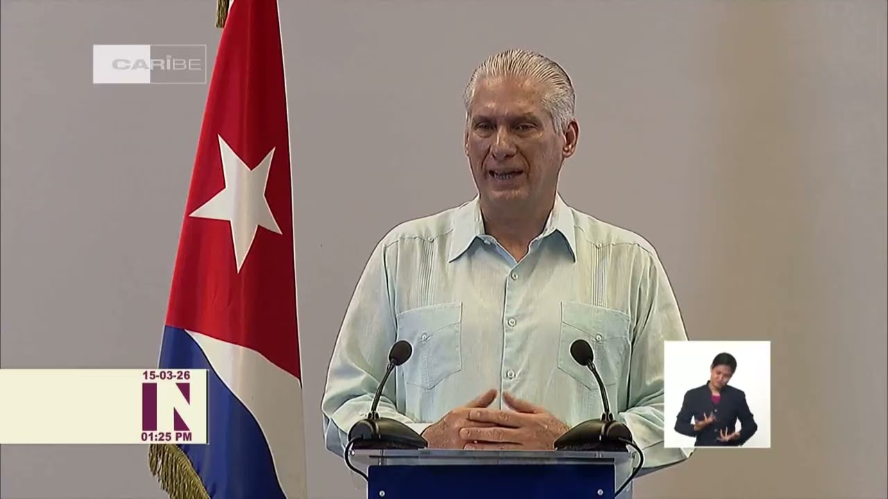 Díaz-Canel anuncia avances en energía fotovoltaica ante escasez de combustible