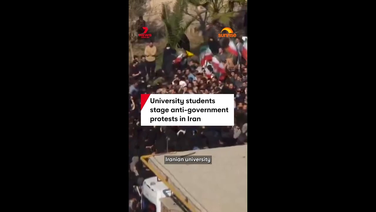 University students stage anti-government protests in Iran