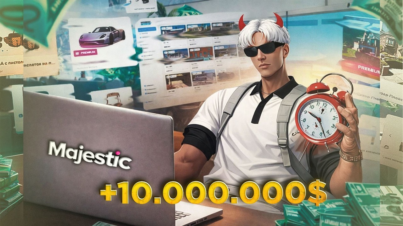 ПЕРЕКУПСТВО на НОВОМ СЕРВЕРЕ GTA 5 RP/MAJESTIC RP #2