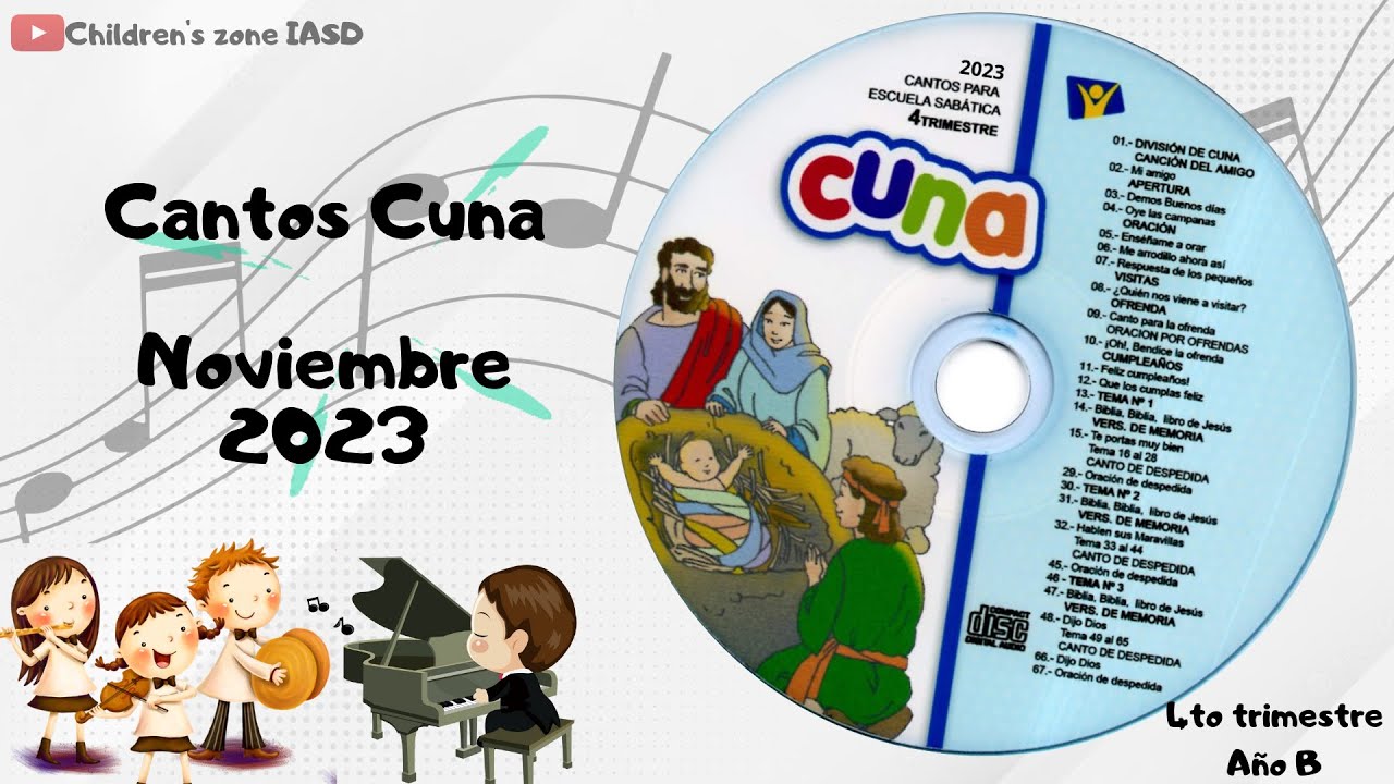 Cantos Cuna Completos Noviembre | Lección 2 | Pablo y el naufragio | Año B | 2023 | 4to trimestre