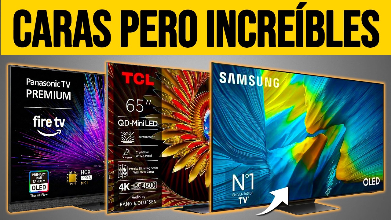 LAS MEJORES TELEVISIONES SMART TV 4K GAMA ALTA DE 2026