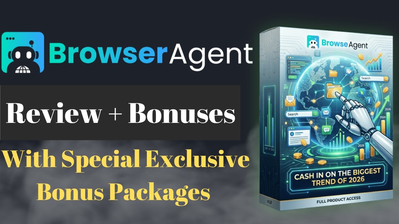 BrowserAgent Review + Demo + OTOs (Upgrades) + Bonuses | BrowseAgent Review | Browser Agent Review