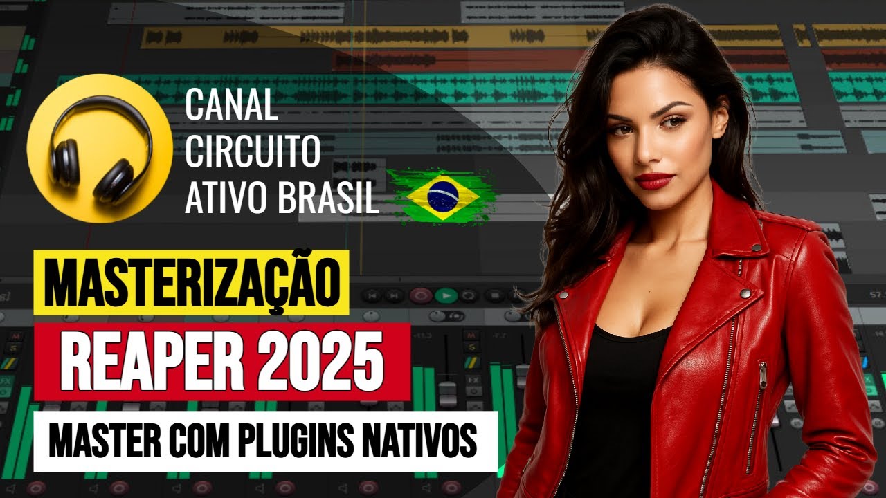 ❌ Masteriza&ccedil;&atilde;o com Plugins Nativos do Reaper 2025 ❌