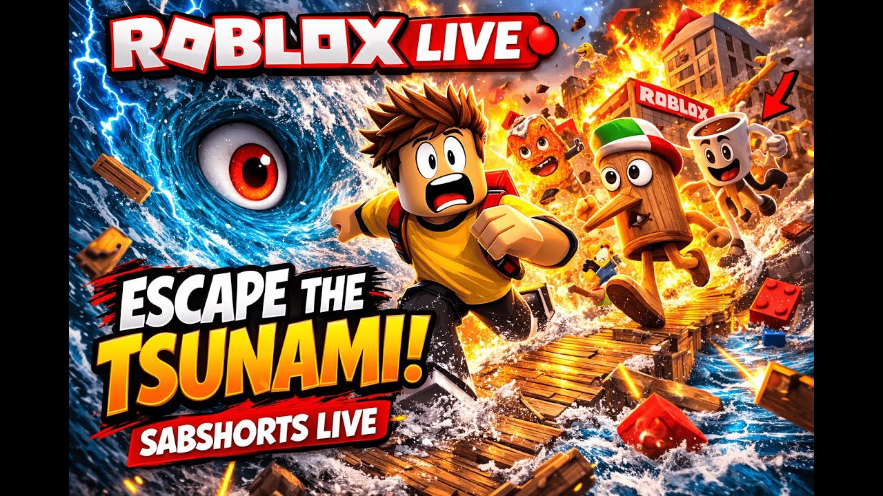 ROBLOX LIVE 🔴 | Crazy Gameplay & Funny Moments | Sabshorts