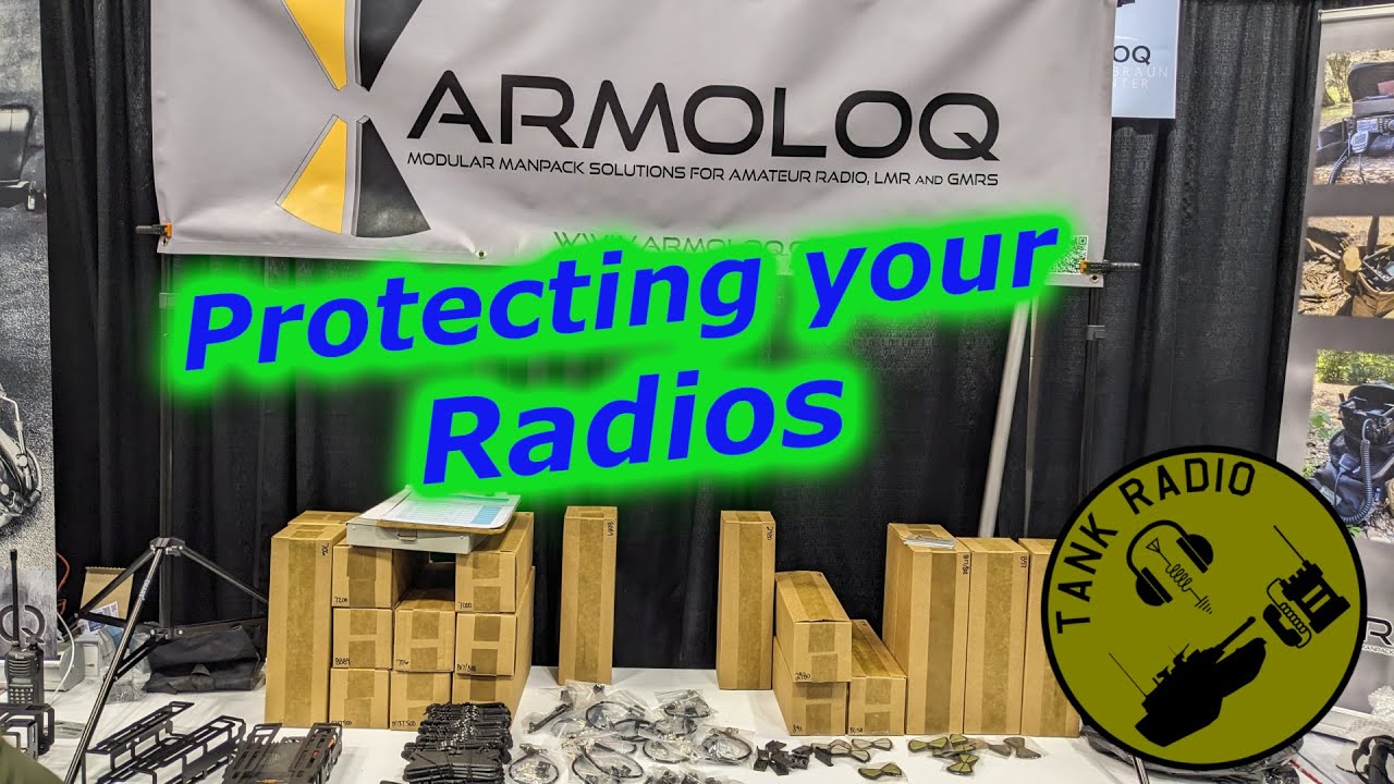 ARMOLOQ, Protecting your radios in packs and boxes, Huntsville Hamfest 2024