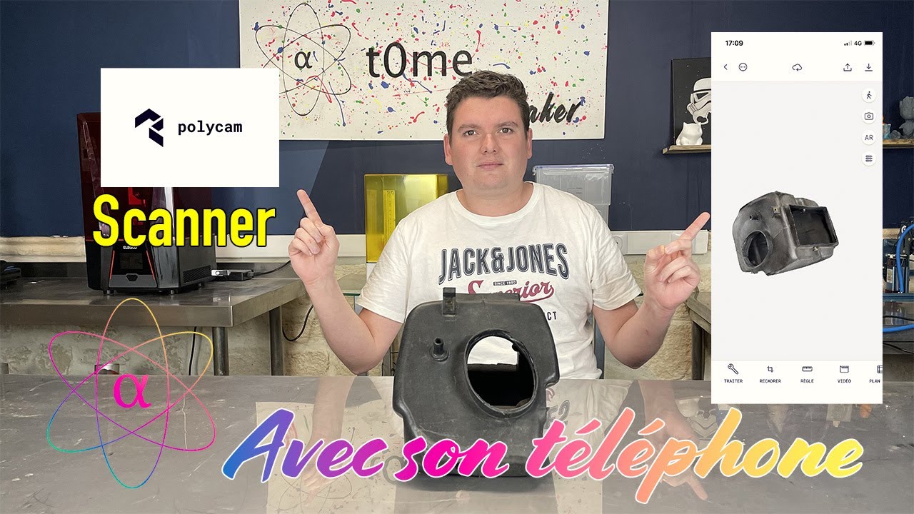 Scanner des objets avec son téléphone ! (Polycam)